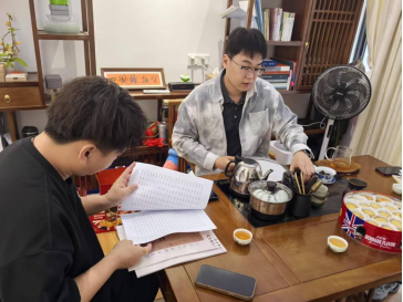 河北美术学院书法学院教师赴广州增城叙古文化艺术开展访企拓岗与教学合作调研